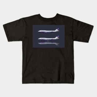 British airways 747-400 Landor Kids T-Shirt